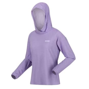 Image of Regatta Womens Montes Fleeced Hoodie - LtAmethy/Wht