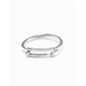 Image of Puzzling Silver Metal Bracelet