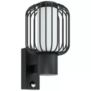 Image of Ravello Outdoor Modern Wall Light Black IP44 - Eglo