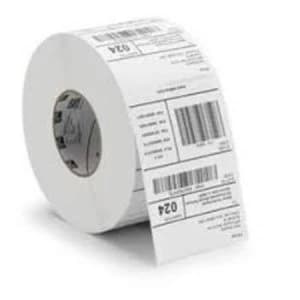 Image of Zebra 3008871-T Original Z-Perform Printer Label 1000D (102mm x 102mm) White