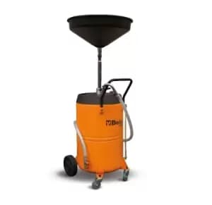 Image of Beta Tools 1877 Portable Wheeled 90L Oil Drain Unit 018770008