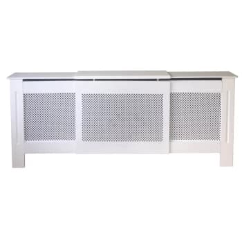 Image of Diamond White Radiator Cover - Adjustable