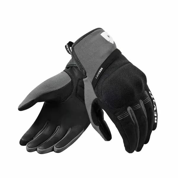 Image of REV'IT! Mosca 2 Gloves Black Grey Size 2XL