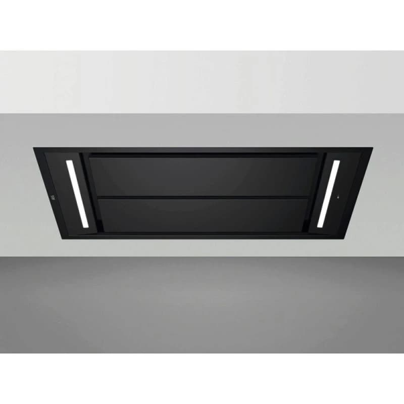 Image of AEG 7000 SilenceTech NDC7791SB Built In Ceiling Cooker Hood - Black