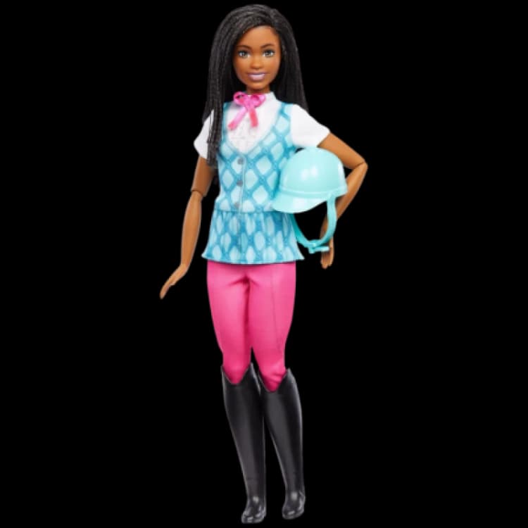 Image of Barbie Brooklyn Doll in Riding Clothes & Accessories