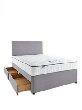 Image of Silentnight Mirapocket Freya 800 Pocket Memory Divan Bed With Storage Options