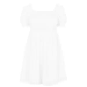 Image of Daisy Street Babydoll Dress - White