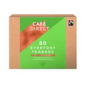 Image of Cafedirect Everyday Tea Bag Foil Wrap (Pack of 80) FTB0002