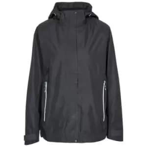 Image of Trespass Womens/Ladies Review Waterproof Jacket (XXS) (Black)