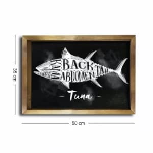 Image of 3550AHS-042 Multicolor Decorative Framed MDF Painting