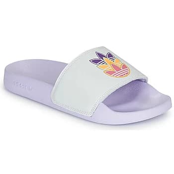Image of adidas ADILETTE LITE W womens in White,5,6,8,7,3