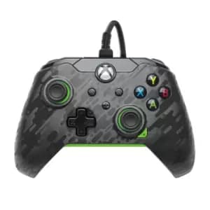 Image of PDP 049-012-CMGG Gaming Controller Carbon, Green USB Gamepad...