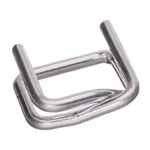 Image of 16MM Galvanised Buckles 3 .50MM Wire (Box-1000) - Avon