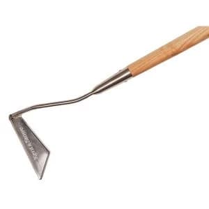 Image of Kent & Stowe Stainless Steel Long Handled 3-Edged Hoe, FSC