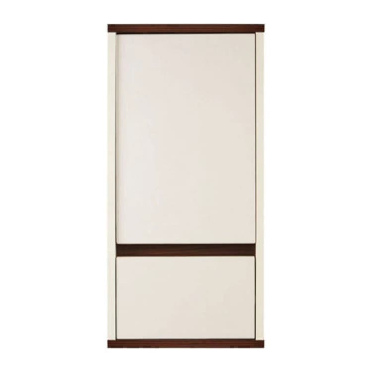 Image of Premier Housewares Chelsea Single Door One Drawer Wall Cabinet White