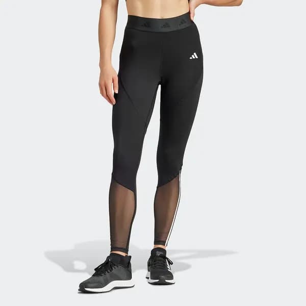 Image of Hyperglam Recycled Sports Leggings with Logo Print