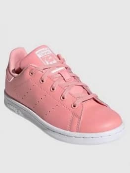 Image of Adidas Originals Childrens Stan Smith Trainers - Pink
