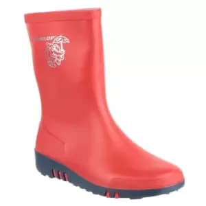 Image of Mini Childrens Wellingtons Red/Black Size 26