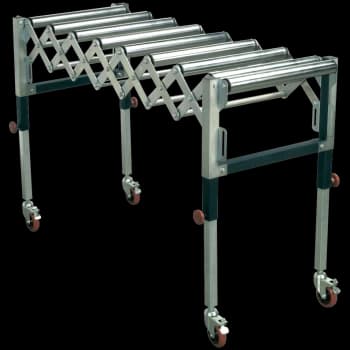 Image of Sealey Heavy Duty Adjustable Roller Conveyor