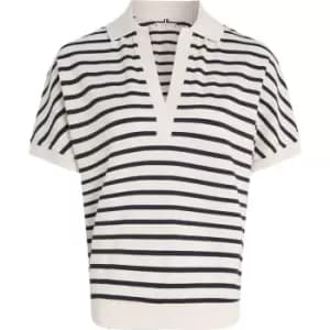 Image of Tommy Hilfiger Relaxed Lyocell Polo Ss - Blue
