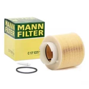 Image of MANN-FILTER Air Filter AUDI C 17 137/1 x Engine Filter