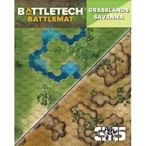 Image of BattleTech Battle Mat Grasslands Savanna