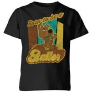 Image of Scooby Doo Born To Be A Baller Kids T-Shirt - Black - 5-6 Years