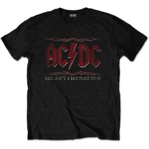 Image of AC/DC - Hell Ain't A Bad Place Mens Small T-Shirt - Black
