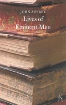 Image of Lives of Eminent Men by John Aubrey Book