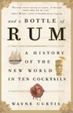 Image of and a bottle of rum