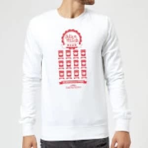 Image of National Lampoon Jelly Of The Month Club Christmas Sweatshirt - White - S
