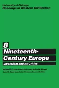 Image of University of Chicago Readings in Western Civilization Volume 8 by Jan E. Goldstein