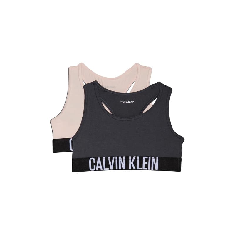 Image of Calvin Klein 2 Pack of Bralettes Junior - Multi Multi 7 - 8 Years