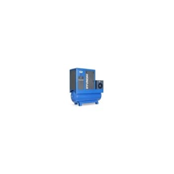 Image of Hyundai 15hp 500 Litre Screw Compressor with Dryer HYSC150500D