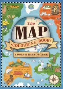 Image of The Map Colouring Book : A World of Things to Colour