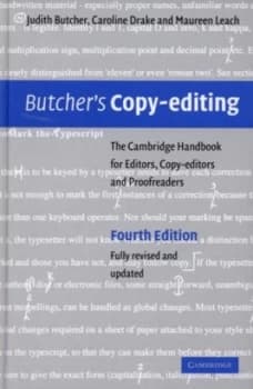 Image of Butchers Copy-Editing by Judith Butcher Hardback