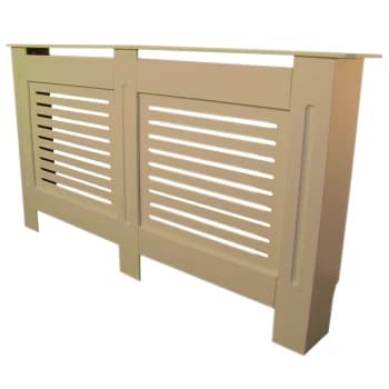 Image of Horizontal Unpainted Radiator Cover - Extra Large