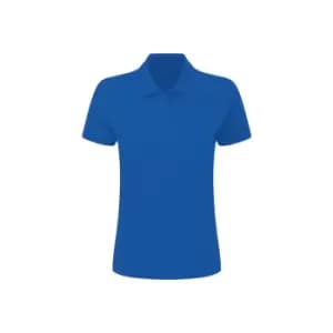 Image of SG Ladies/Womens Polycotton Short Sleeve Polo Shirt (XS) (Royal)