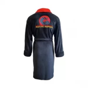 Image of Mortal Kombat Logo Adult Robe