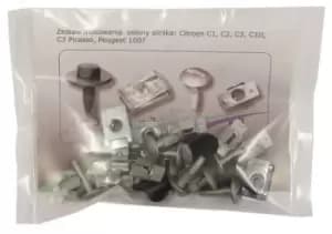 Image of ROMIX Fastening Element, engine cover 90213 PEUGEOT,CITROEN,1007 (KM_),C1 (PM_, PN_),C2 Schragheck (JM),C3 I Schragheck (FC_, FN_),C3 II (SC_)