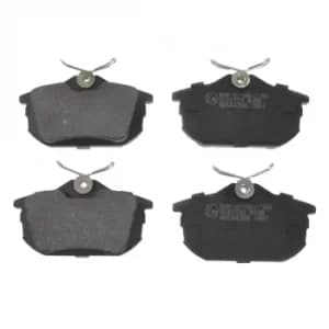 Image of Brake Pad set ADC44266 by Blue Print Rear Axle