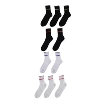 Image of Donnay 10 Pack Crew Sports Socks Mens - Bright Asst