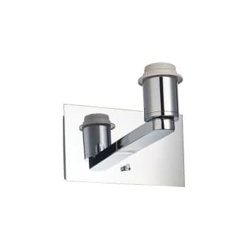 Image of Endon Collection Lighting - Endon Lighting Issac USB - Wall Lamp Chrome Effect Plate 1 Light IP20 - E27