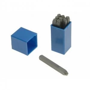 Image of Priory 180- 5.0mm Set of Number Punches 3/16in