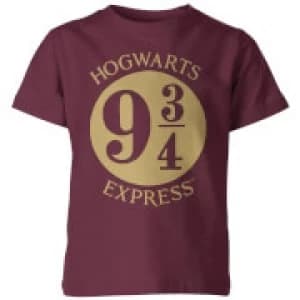 Image of Harry Potter Platform Burgundy Kid's T-Shirt - 9-10 Years - Burgundy