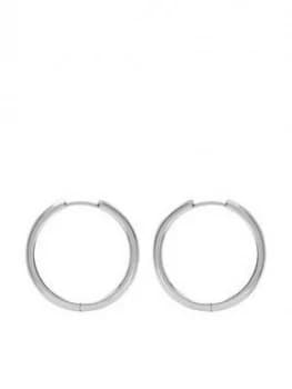 Image of Mint Velvet Silver Perfect Hoops