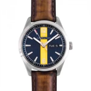 Image of Broadway Quartz Multicolored Dial Stainless Steel Mens Watch