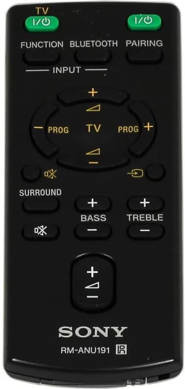 Image of Sony Remoe Commnder (RM-NU191)