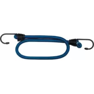 Image of Jumbo Light Duty Bungee Standard 2 Steel Hooks Blue 24" - Blue