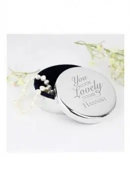 Image of Personalsied "You Look Lovely Today Trinket Box
